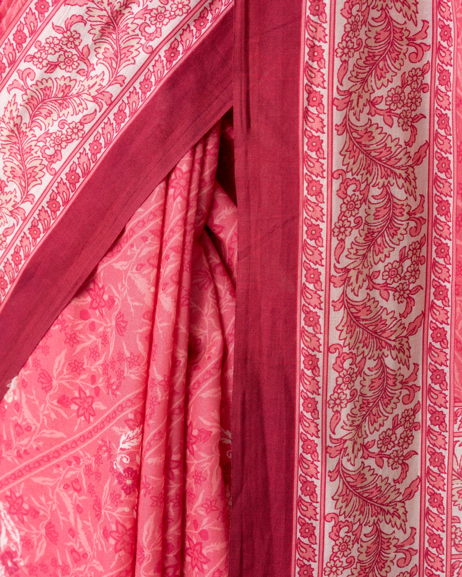 Digital Printed Cotton Saree