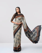 Digital Printed Cotton Saree