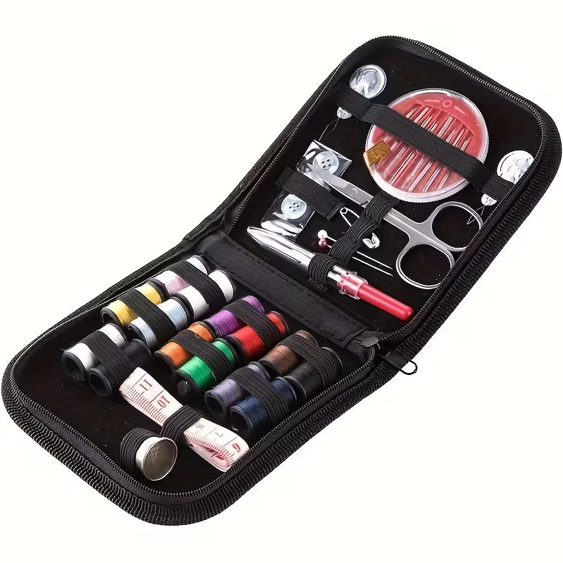 24pcs Large Eye Steel Needle Complete Sewing Tool Kit