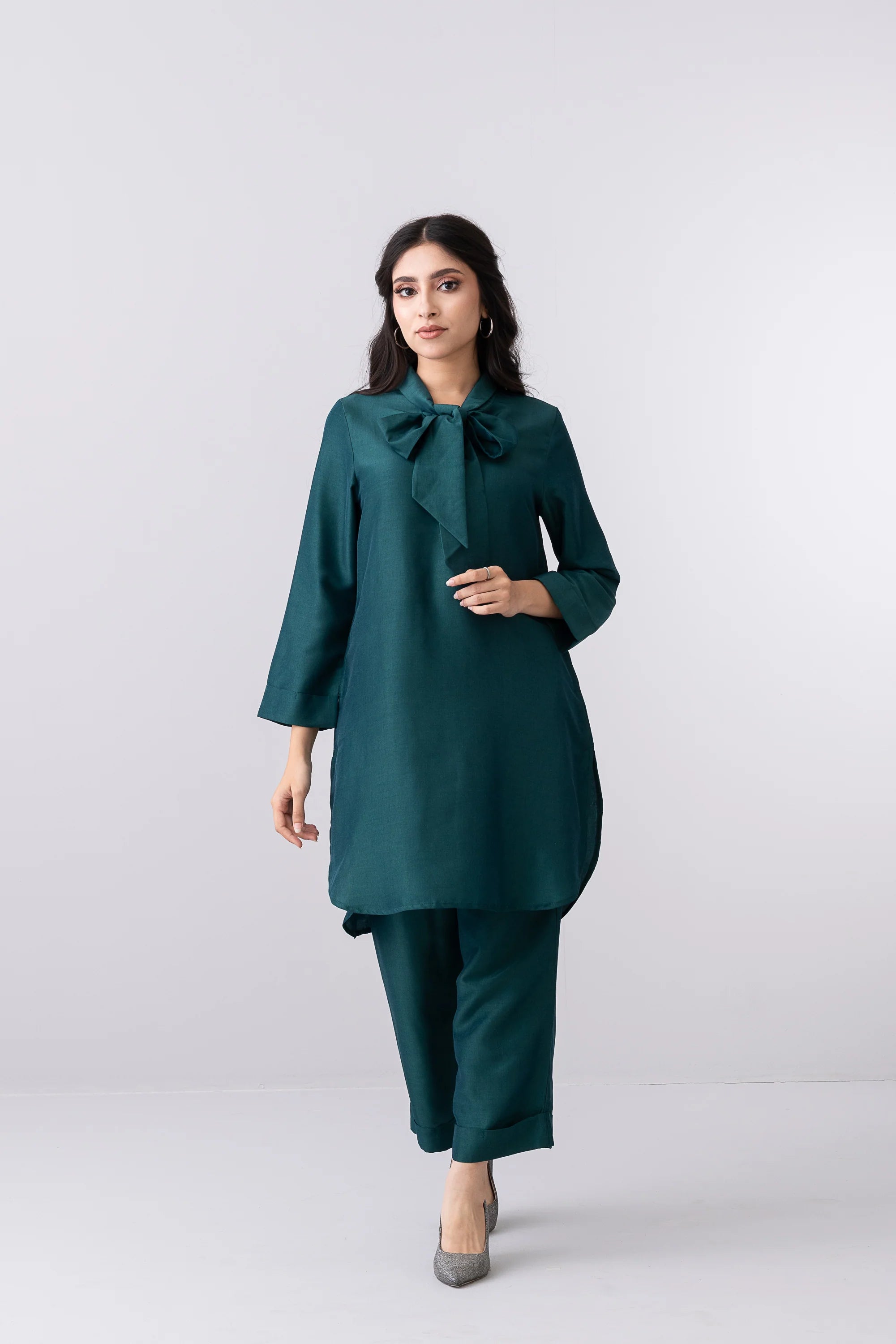 Mid-Length Soy Silk Set - Mystika