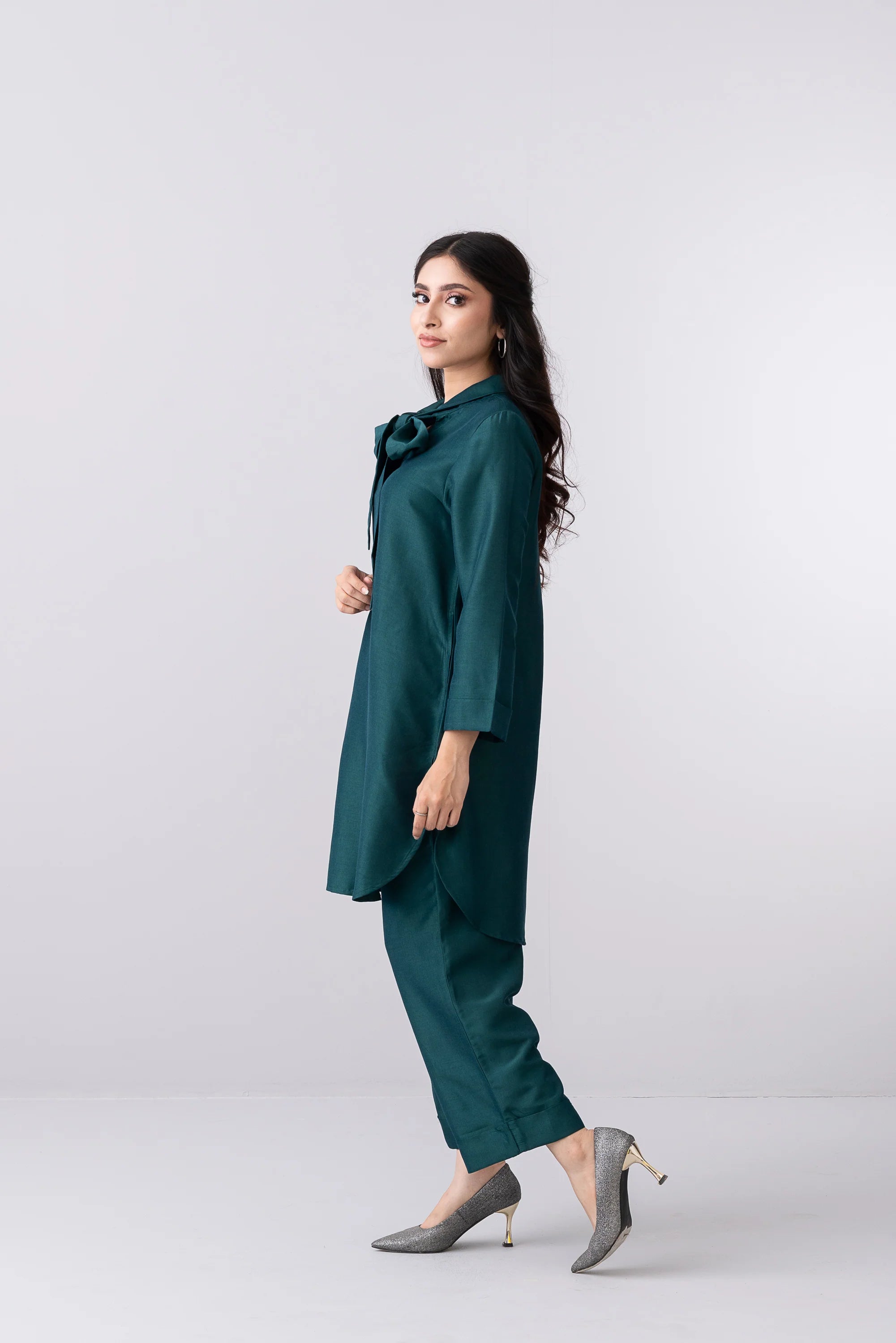 Mid-Length Soy Silk Set - Mystika
