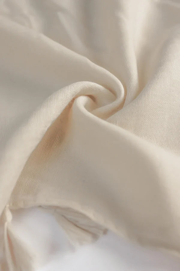 Modal Satin - Cream