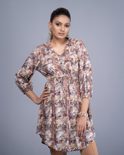 WOMENS WOVEN LONG TOPS