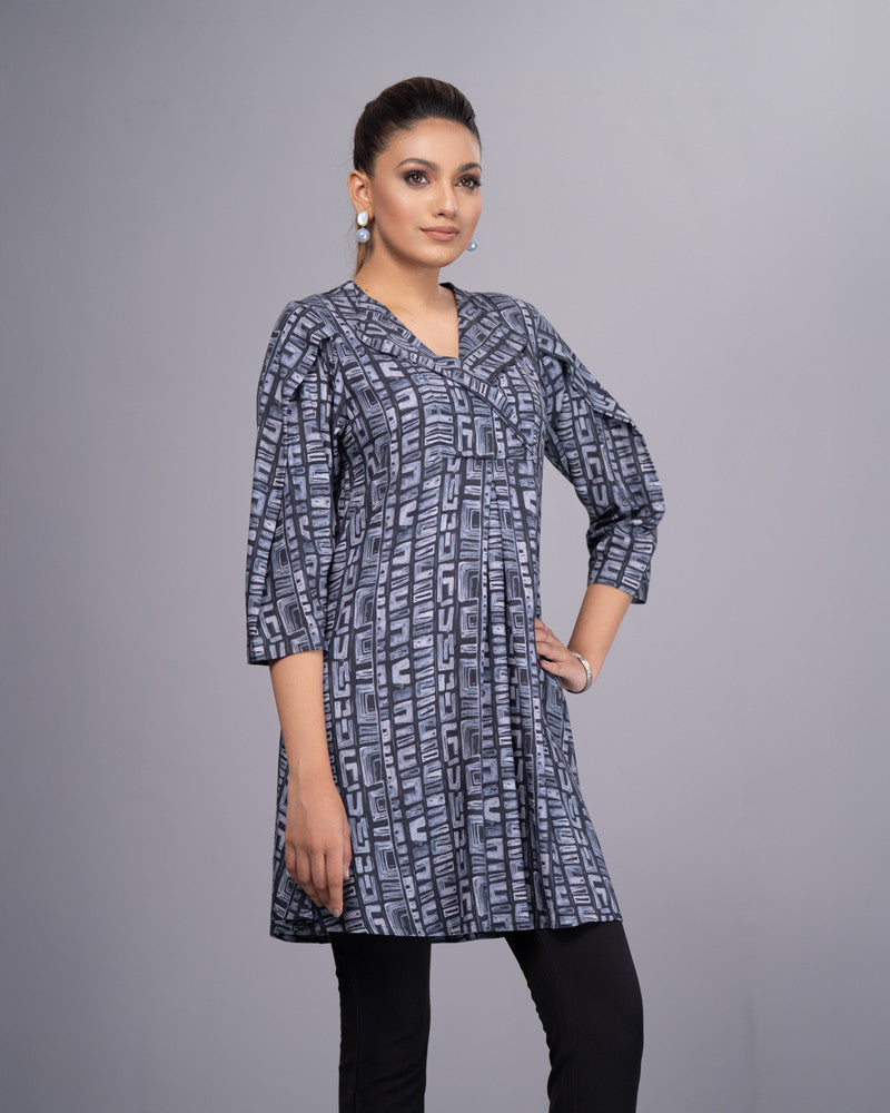 WOMENS WOVEN LONG TOPS