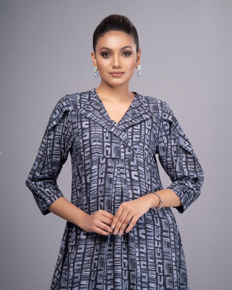 WOMENS WOVEN LONG TOPS